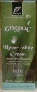Glycolic acid Hyper-white Cream vomero napoli campania